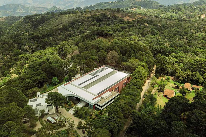 Museu visto de cima
